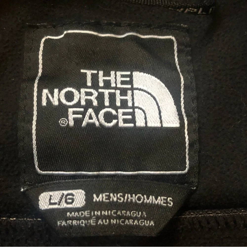 ◼️The North Face Men's Black Full Zip Three Pockets Jacket (Sz Large)